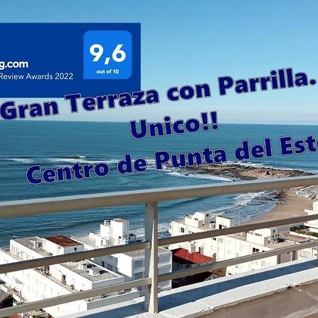 Penthouse Centrico Con Vista Al Mar, Parrilla Privada Y Terraza Espaciosa Punta del Este Exterior foto