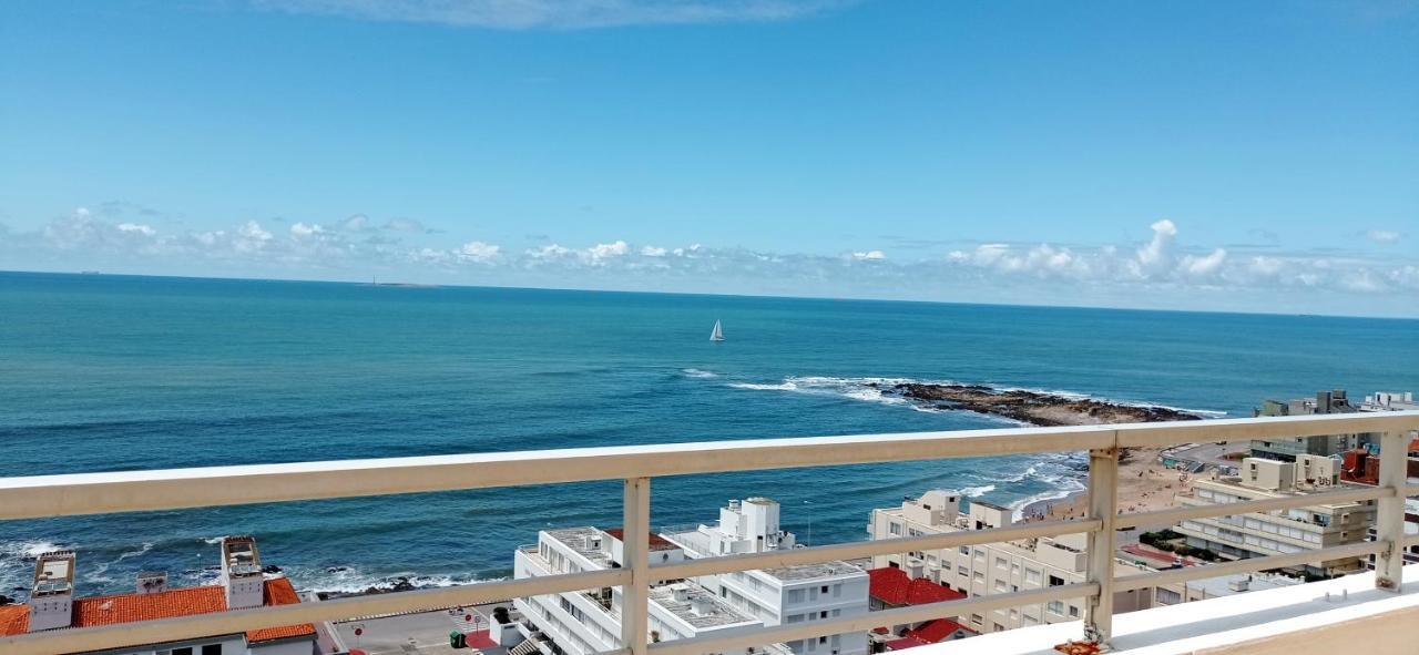 Penthouse Centrico Con Vista Al Mar, Parrilla Privada Y Terraza Espaciosa Punta del Este Exterior foto
